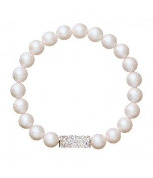Bracelet Perles blanches From Swarovski® 1445-03-Rh – BIJOUX FANTAISIE SAINT-ÉGRÈVE 38