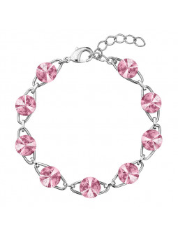 Bracelet Rivoli rose 8 mn From Swarovski® 0932-14-Rh