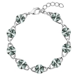 Bracelet Rivoli Black 8 mn From Swarovski® 0932-04-Rh
