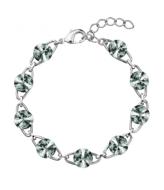 Bracelet Rivoli Black 8 mn From Swarovski® 0932-04-Rh