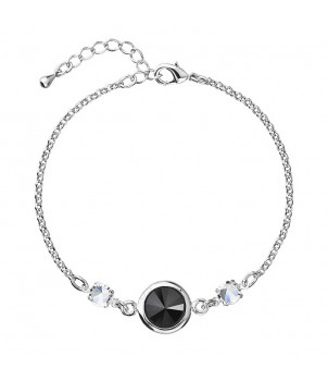 Bracelet Rivoli Jet From Swarovski® 1118-16-Rh – BIJOUX FANTAISIE DAMMARTIN-SUR-TIGEAUX 77