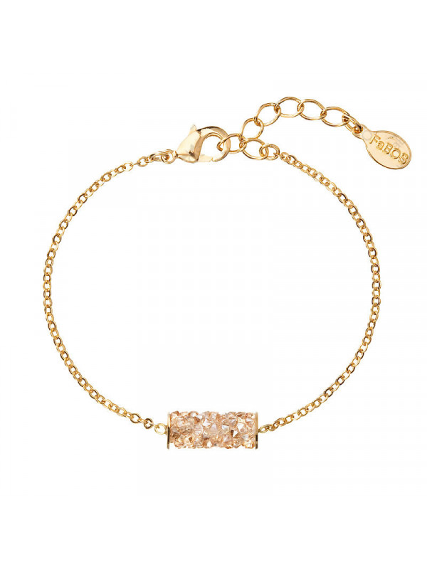 Bracelet Fine Rocks Golden From Swarovski® 1465-02-Au