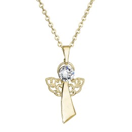 Collier Ange plaqué Or From Swarovski® 6324-02-Au