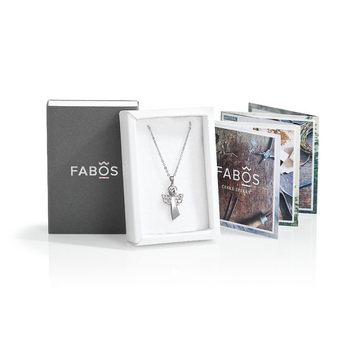 Collier Ange From Swarovski® 6324-02-Rh