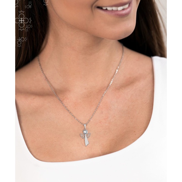 Collier Ange From Swarovski® 6324-02-Rh
