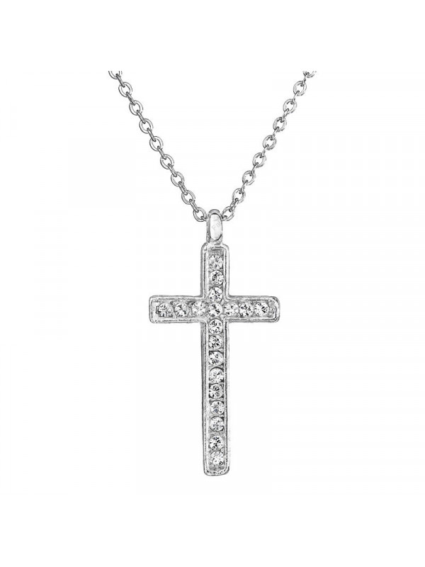 Collier Croix From Swarovski® 6056-02-Rh