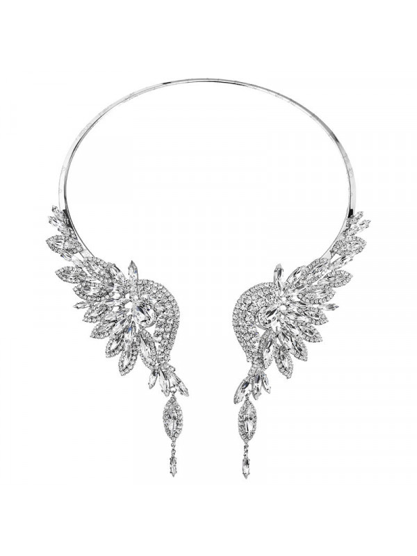 Collier Ange Cristal From Swarovski® 6063-02-Rh