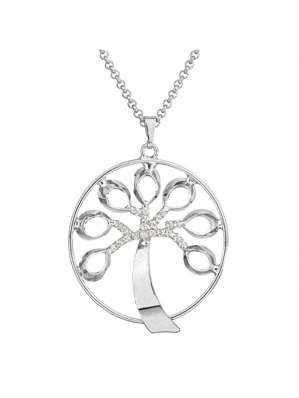 Collier Arbre de Vie Cristal From Swarovski® 6291-02-Rh