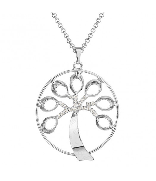 Collier Arbre de Vie Cristal From Swarovski® 6291-02-Rh Collier Arbre de Vie Cristal From Swarovski® 6291-02-Rh