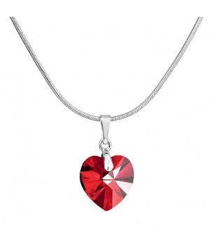 Collier Coeur Siam Cristal From Swarovski® 4884-03-Rh – BIJOUX FANTAISIE GUÉRARD 77