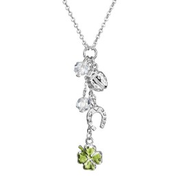 Collier Pompom Lucky Cristal From Swarovski® 6078-02-Rh
