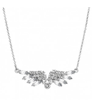 Collier Ailes de Cristaux Cristal From Swarovski® 6047-02-Rh – BIJOUX FANTAISIE RENCUREL 38
