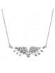 Collier Ailes de Cristaux Cristal From Swarovski® 6047-02-Rh