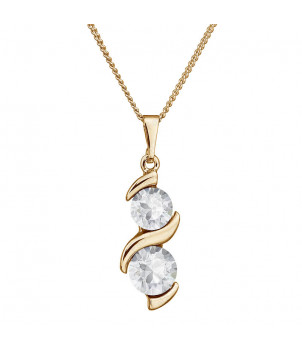 Collier Suzie plaqué Or Cristal From Swarovski® 1250-02-Au – BIJOUX FANTAISIE RENCUREL 38