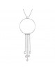 Collier Perles Pendantes Cristal From Swarovski® 6298-02-Rh