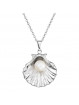 Collier Coquillage Nacré Cristal From Swarovski® 6053-03-Rh