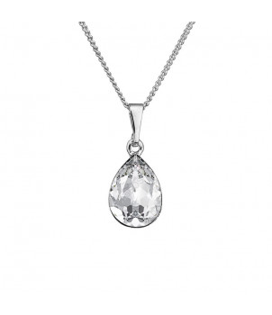 Collier Goutte d'eau Cristal From Swarovski® 5751-02-Rh – BIJOUX FANTAISIE ENTREMONT 74