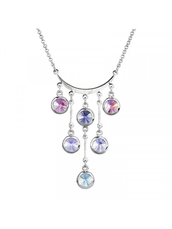 Collier Rose Rivoli Cristal From Swarovski® 5541-40-Rh