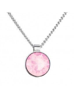 Collier Rose Poudré From Swarovski® 6307-03-Rh