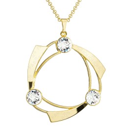 Collier Softly plaqué Or Cristal From Swarovski® 6289-02-Aut