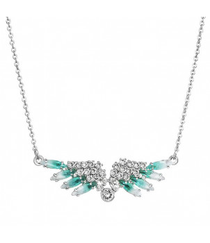 Collier Aile Albâtre From Swarovski® 6047-04-Rh – BIJOUX FANTAISIE COCHEREL 77