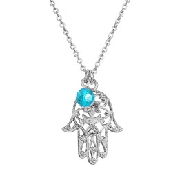 Collier Main de Fatima From Swarovski® 6055-03-Rh