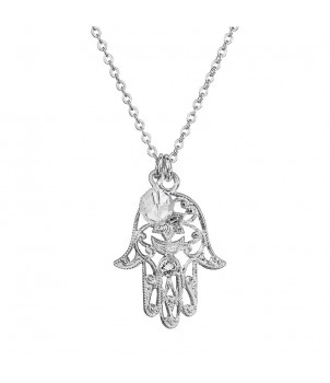 Collier Perle de Fatima From Swarovski® 6055-02-Rh – BIJOUX FANTAISIE COCHEREL 77