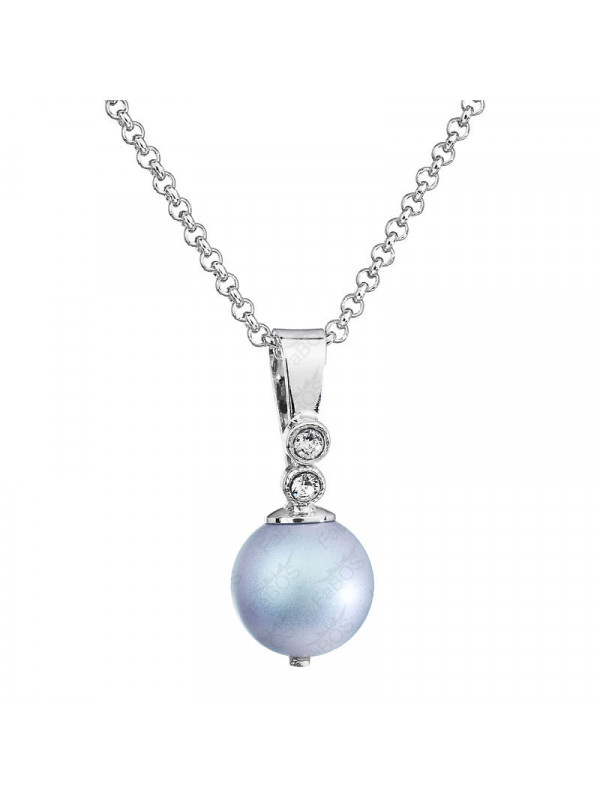 Collier Perle 12 mn From Swarovski® 6115-03-Rh