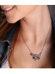 Collier Bleu Denim From Swarovski® 6300-03-Rh