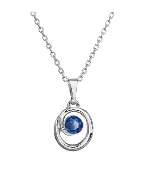Collier Bleu Capri From Swarovski® 0390-07-Rh – BIJOUX FANTAISIE PARIS 9