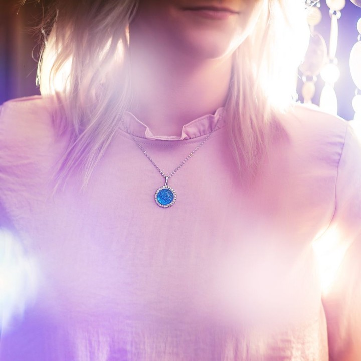 Collier Aqua From Swarovski® 6233-03-Rh