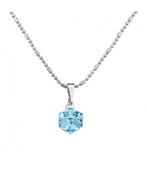 Collier Aqua 6 mn From Swarovski® 5304-10-Rh – BIJOUX FANTAISIE AMPLEPUIS 69