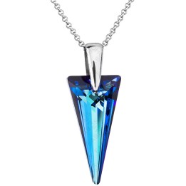 Collier Spike Bleu From Swarovski® 1401-04-Rh