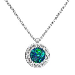 Collier Vert Opale From Swarovski® 6383-06-Rh