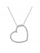 Collier Coeur From Swarovski® 0260-02-Rh