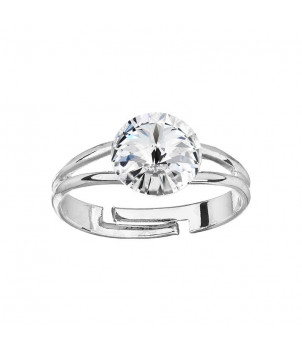 Bague Rivoli 8 Cristaux Cristal From Swarovski® 0555-02-Rh – BIJOUX FANTAISIE HÉRICY 77