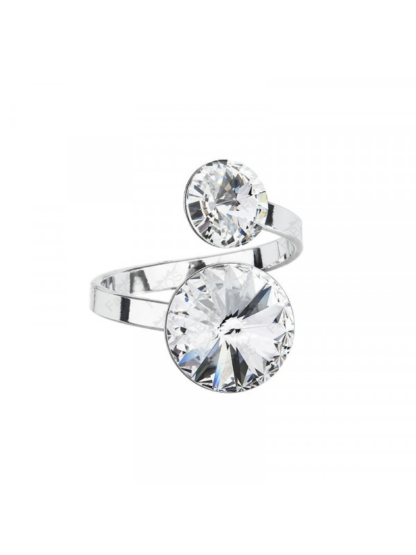 Bague Rivoli 8/12 Cristal From Swarovski® 3010-02-Rh