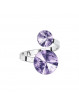 Bague Rivoli 8/12 violet Cristal From Swarovski® 3010-10-Rh