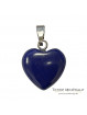 Pendentif coeur Howlite Lapis 15 mn