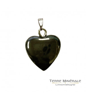 Pendentifs Coeurs Hématite 12 mn – BIJOUX FANTAISIE RIVOLET 69