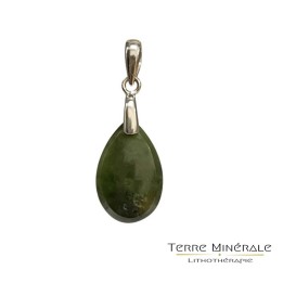 Pendentif Jade - Argent 0.925 rhodié