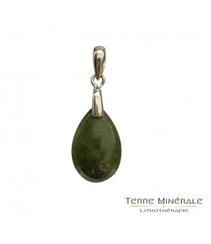 Pendentif Jade - Argent 0.925 rhodié – BIJOUX FANTAISIE ROSNY-SOUS-BOIS 93