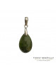 Pendentif Jade - Argent 0.925 rhodié