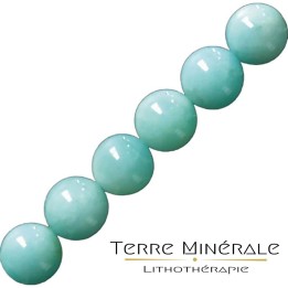 Collier Amazonite extra 6 mn