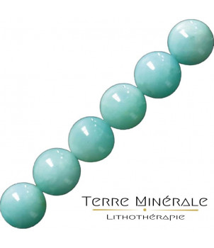 Collier Amazonite extra 6 mn – BIJOUX FANTAISIE ROSNY-SOUS-BOIS 93