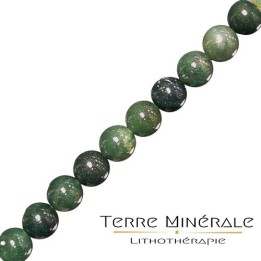 Collier Agate Mousse 8 mn