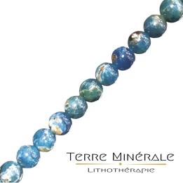 Collier Apatite Bleue 6 mn