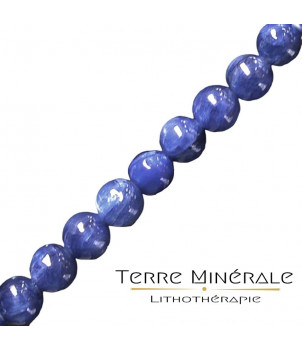 Collier Cyanite extra 6mm – BIJOUX FANTAISIE CEIGNES 01