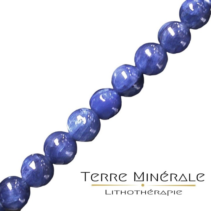 Collier Cyanite extra 6mm