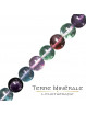 Collier Fluorite boules 6 mn